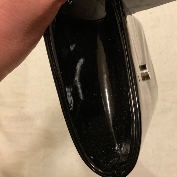 Lulu Townsend Patent Clutch Removable Chain Strap - Picture 13 of 14